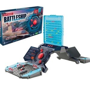 Hasbro Electronic Battleship Reloaded - Blue and Gray New